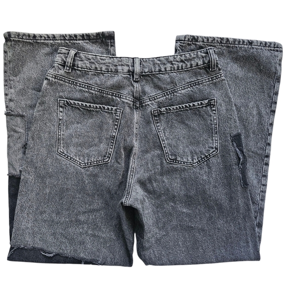 Garage Street Wide Leg Patchwork Jeans - Picture 7 of 8